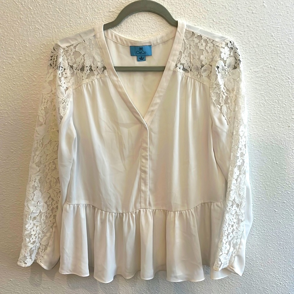 CeCe White Top